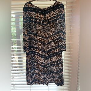 Flattering printed dress